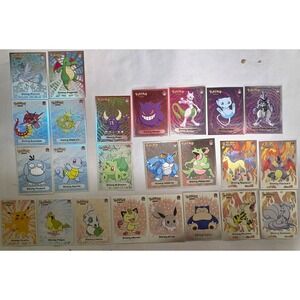 Pokémon Lot Of 25 Cards Infinity Peru Shining Dragonite Mewtwo Mew Eevee Pikachu